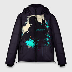 Куртка зимняя мужская CS GO Art, цвет: 3D-светло-серый