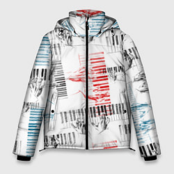 Куртка зимняя мужская Играем джаз, цвет: 3D-светло-серый