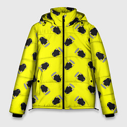 Куртка зимняя мужская Кротовуха, цвет: 3D-черный