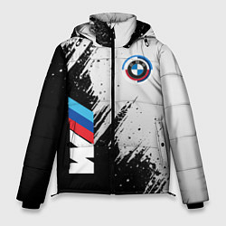 Куртка зимняя мужская BMW - м комплектация, цвет: 3D-черный