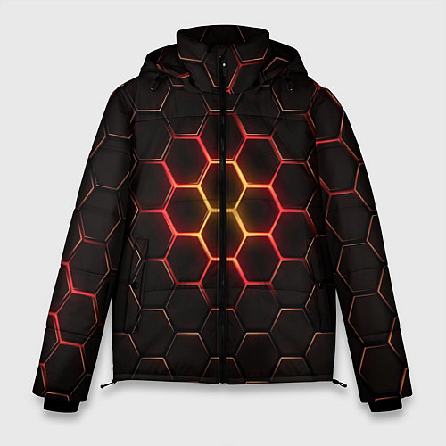 Мужская зимняя куртка Cyberpunk stiill / 3D-Черный – фото 1