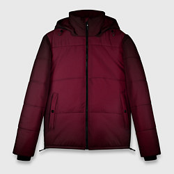 Куртка зимняя мужская Марсала темная, градиент, цвет: 3D-черный