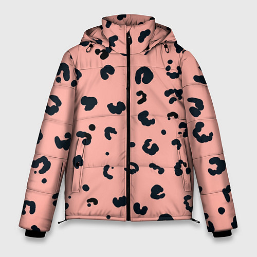 Мужская зимняя куртка Розовая пантера / 3D-Черный – фото 1
