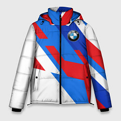 Куртка зимняя мужская BMW m colors, цвет: 3D-светло-серый