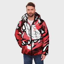 Куртка зимняя мужская The Bloody Heart, цвет: 3D-светло-серый — фото 2