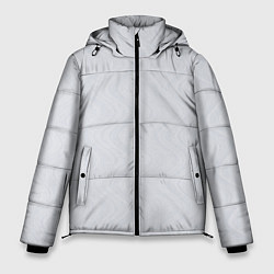 Куртка зимняя мужская Волны светло-серый, цвет: 3D-светло-серый