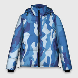 Куртка зимняя мужская Blue military, цвет: 3D-светло-серый