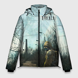 Куртка зимняя мужская Stalker одиночка на дороге, цвет: 3D-светло-серый