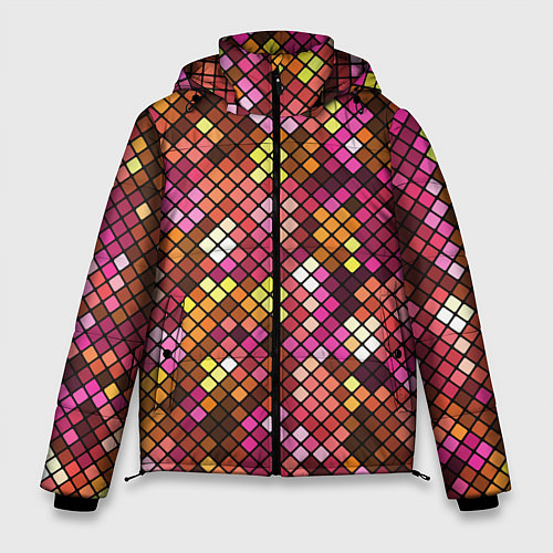 Мужская зимняя куртка Disco style / 3D-Черный – фото 1