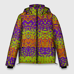 Куртка зимняя мужская Magic pixel, цвет: 3D-красный