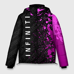 Куртка зимняя мужская Infiniti pro racing: по-вертикали, цвет: 3D-черный