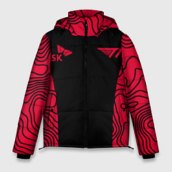 Мужская зимняя куртка T1 форма red