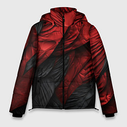 Куртка зимняя мужская Red black texture, цвет: 3D-светло-серый