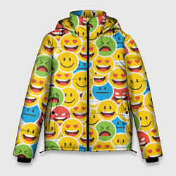 Куртка зимняя мужская Интернет эмоции, цвет: 3D-светло-серый