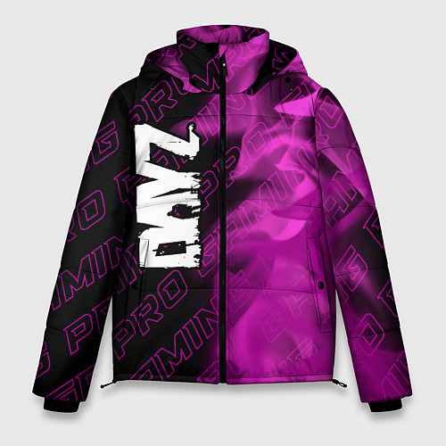 Мужская зимняя куртка DayZ pro gaming: по-вертикали / 3D-Черный – фото 1