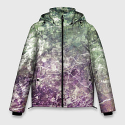 Куртка зимняя мужская Текстура - Natural charge, цвет: 3D-красный