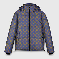 Куртка зимняя мужская Максимальная удача, цвет: 3D-черный