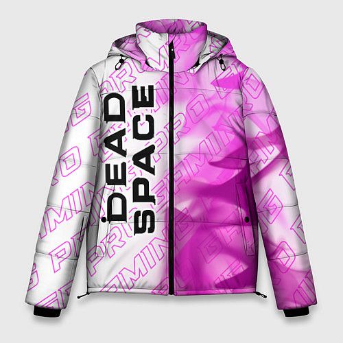 Мужская зимняя куртка Dead Space pro gaming: по-вертикали / 3D-Черный – фото 1