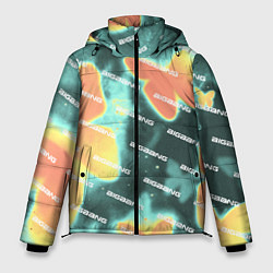 Куртка зимняя мужская Big Bang Бабочки, цвет: 3D-светло-серый