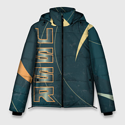 Куртка зимняя мужская СССР Космос, цвет: 3D-светло-серый