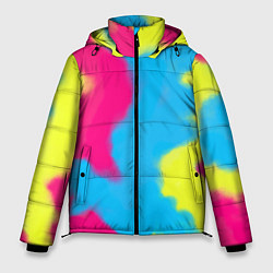 Куртка зимняя мужская Тай-дай из фильма Барби, цвет: 3D-светло-серый