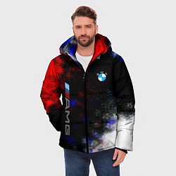 Куртка зимняя мужская Bmw true colors, цвет: 3D-красный — фото 2