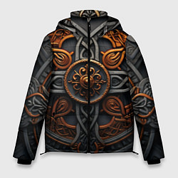 Мужская зимняя куртка Орнамент в викингском стиле