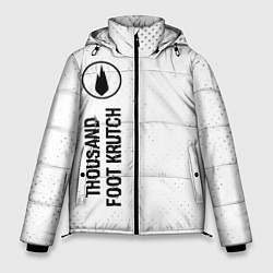Куртка зимняя мужская Thousand Foot Krutch: Glitch, цвет: 3D-черный