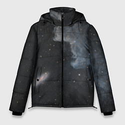 Куртка зимняя мужская Бесконечная вселенная, цвет: 3D-красный