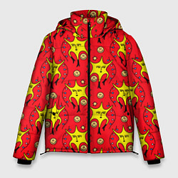 Куртка зимняя мужская Звездная каракуля, цвет: 3D-светло-серый