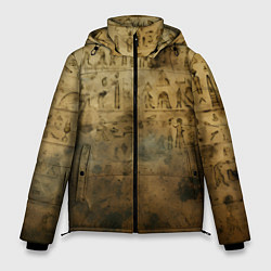 Куртка зимняя мужская Древний папирус, цвет: 3D-светло-серый