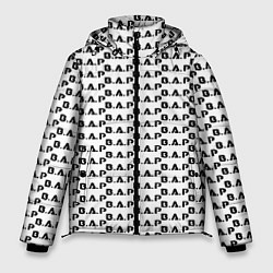 Куртка зимняя мужская BAP kpop steel pattern, цвет: 3D-светло-серый