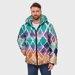 Куртка зимняя мужская Рыбкина чешуя, цвет: 3D-светло-серый — фото 2