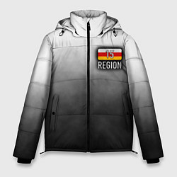 Куртка зимняя мужская 15 регион на спине, цвет: 3D-светло-серый