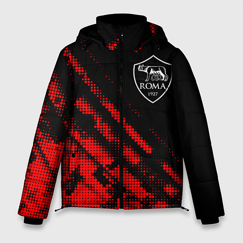 Мужская зимняя куртка Roma sport grunge / 3D-Красный – фото 1