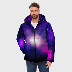Куртка зимняя мужская Космос и только, цвет: 3D-черный — фото 2