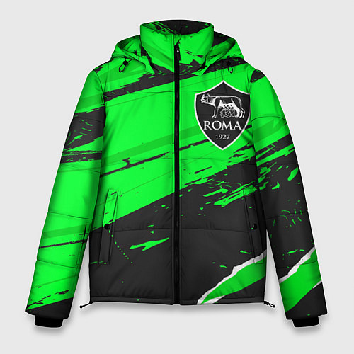 Мужская зимняя куртка Roma sport green / 3D-Черный – фото 1