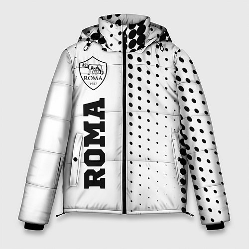 Мужская зимняя куртка Roma sport на светлом фоне по-вертикали / 3D-Черный – фото 1
