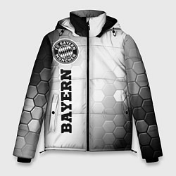 Куртка зимняя мужская Bayern sport на светлом фоне по-вертикали, цвет: 3D-черный