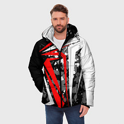 Куртка зимняя мужская Extreme geometry, цвет: 3D-черный — фото 2