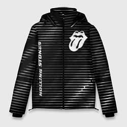 Мужская зимняя куртка Rolling Stones metal rock lines