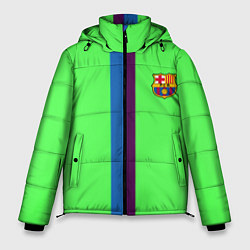 Куртка зимняя мужская Barcelona fc sport line, цвет: 3D-красный