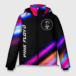 Мужская зимняя куртка Pink Floyd neon rock lights