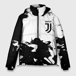 Мужская зимняя куртка Juventus smoke black fire