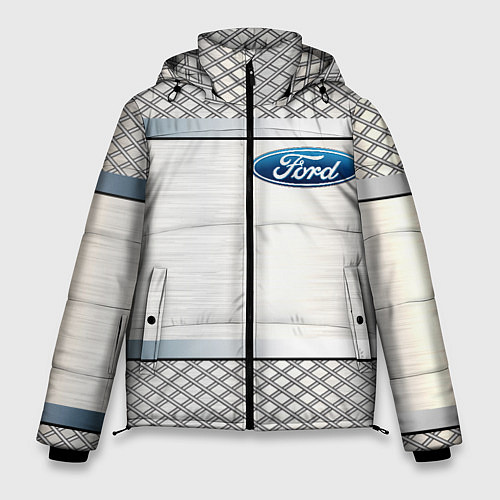 Мужская зимняя куртка FORD metal steel auto / 3D-Светло-серый – фото 1