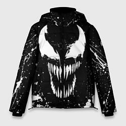 Куртка зимняя мужская Venom logo, цвет: 3D-черный