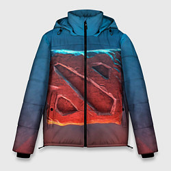Куртка зимняя мужская Dota 2: Symbol, цвет: 3D-черный