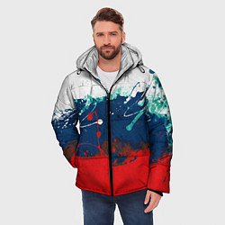 Куртка зимняя мужская Триколор РФ, цвет: 3D-черный — фото 2
