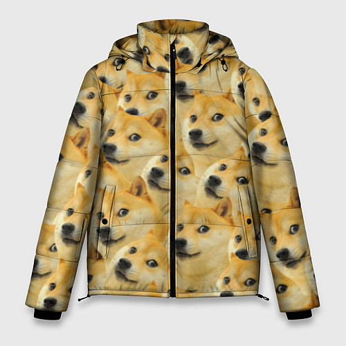 Мужская зимняя куртка Doge / 3D-Красный – фото 1