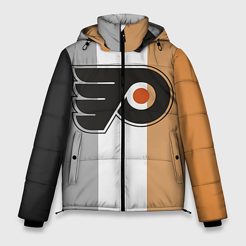 Мужская зимняя куртка Philadelphia Flyers / 3D-Черный – фото 1